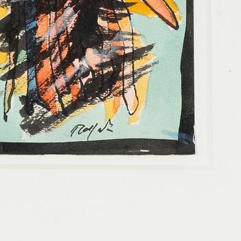 Robert Jacobsen, Composition.