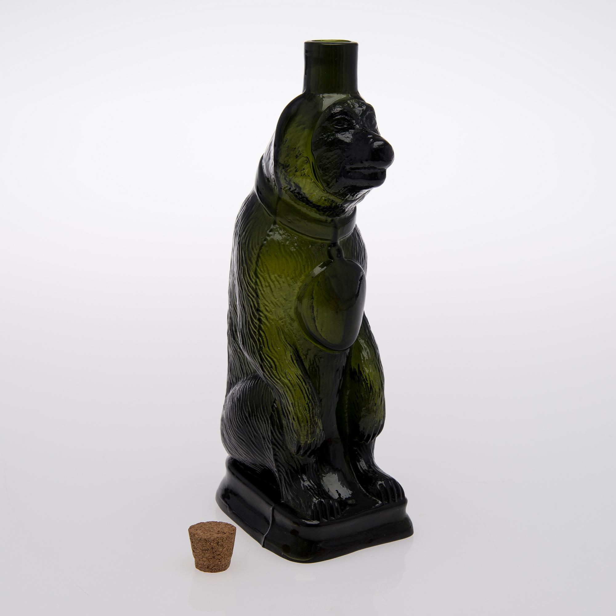 A Russian bear bottle from 1890.