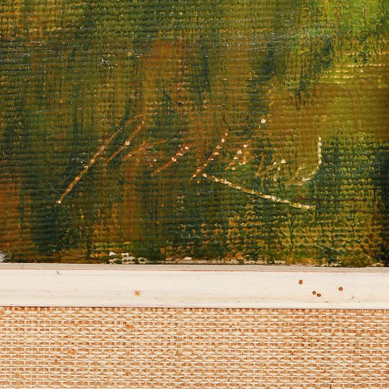 AXEL LIND, olja på duk, signerad.