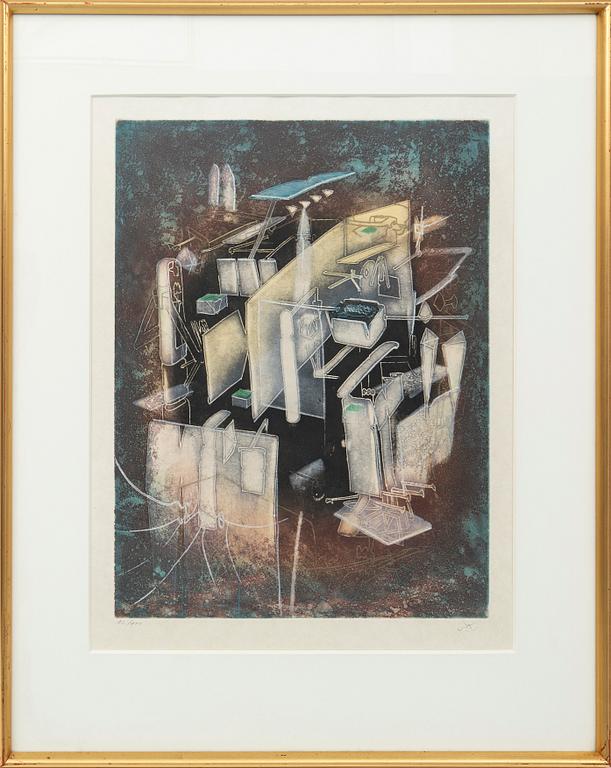 Roberto Matta, "Être Hommonde", 1977.