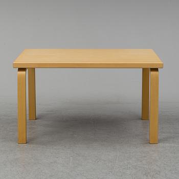 ALVAR AALTO, a birch coffee table from Artek, Finland.