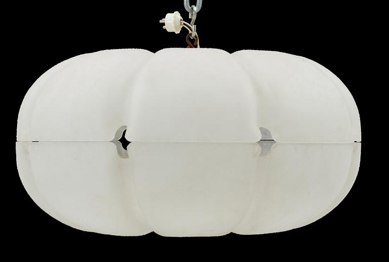 TAKLAMPA, glas, 1900-talets mitt.