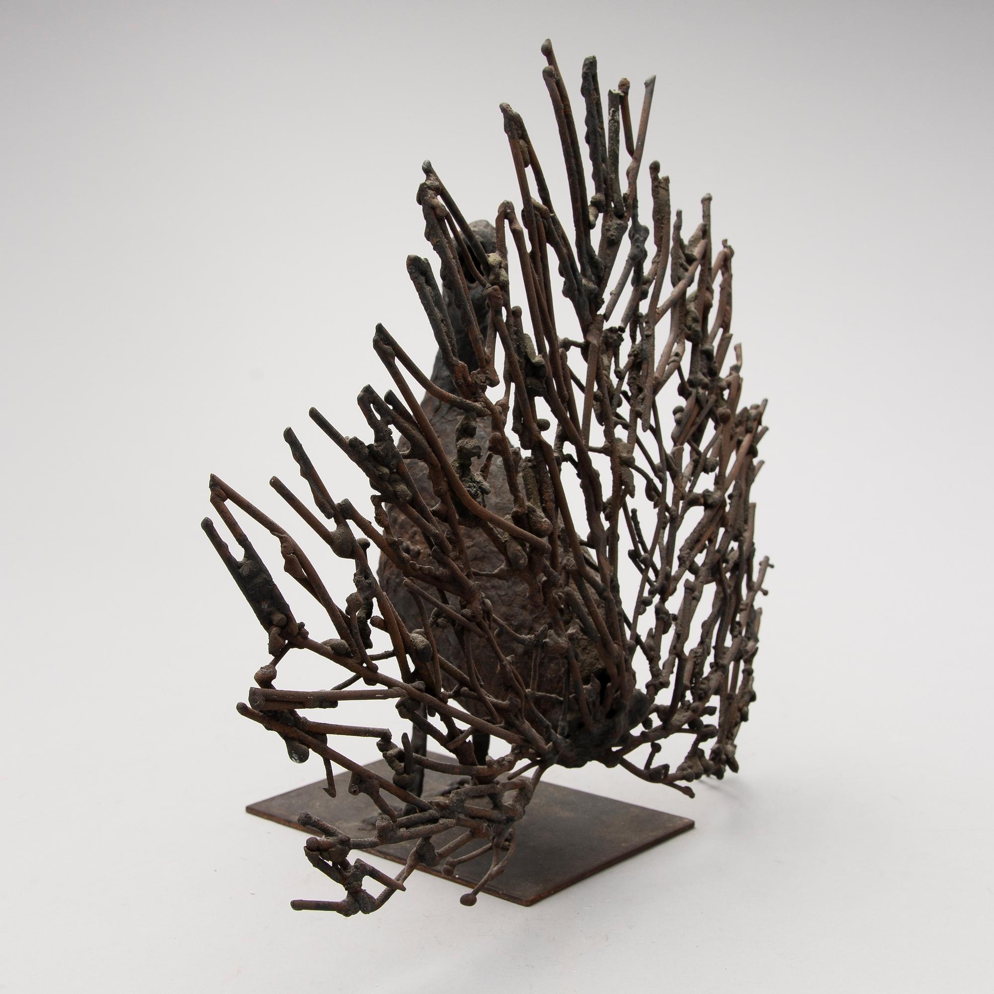 EILA HILTUNEN, bronze, signed.