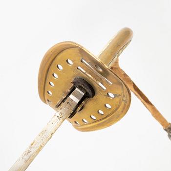 Two Swedish cavalry sabres, 1867 pattern.