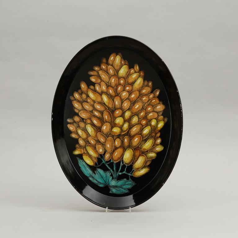 BRICKA, Fornasetti, plåt. 1950/60-tal.