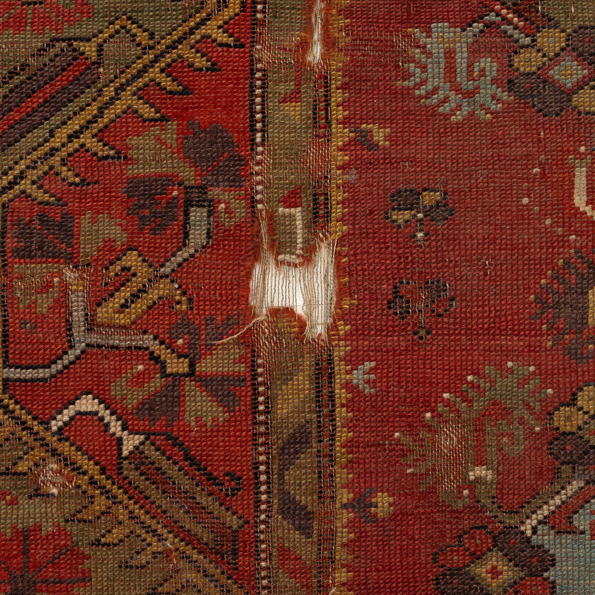 A fragment in two parts, antique Milas, Muğla Western Anatolia, c. 140 x 85 cm.