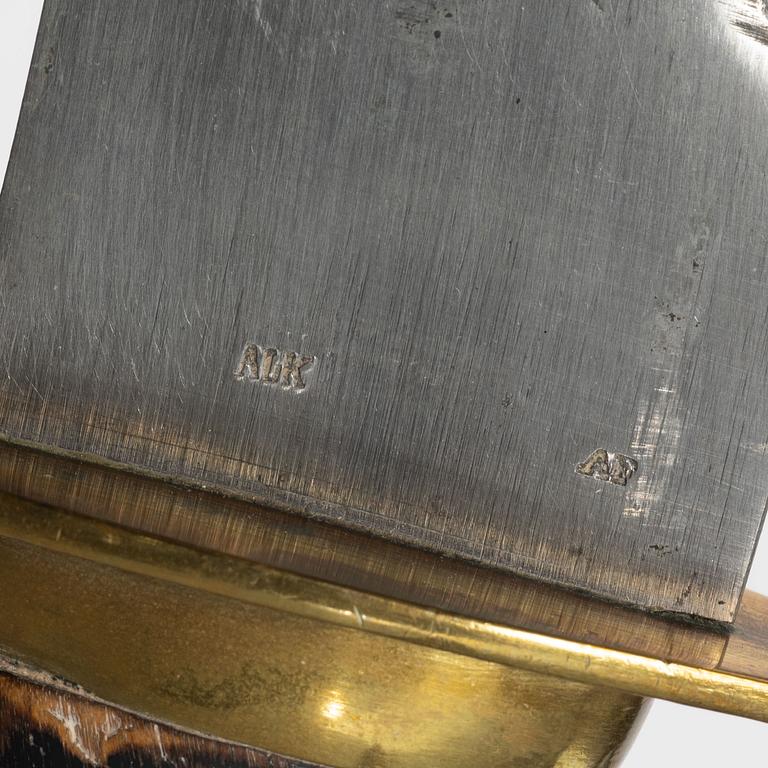 Faskinknivar 2 st, svenska m/1848 med baljor.