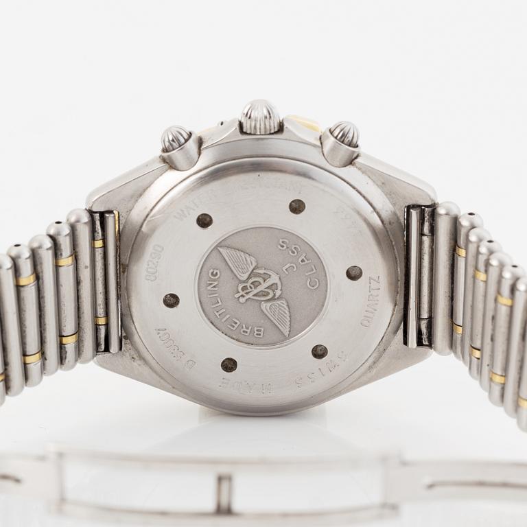 Breitling, J-Class, kronograf, armbandsur, 40 mm.
