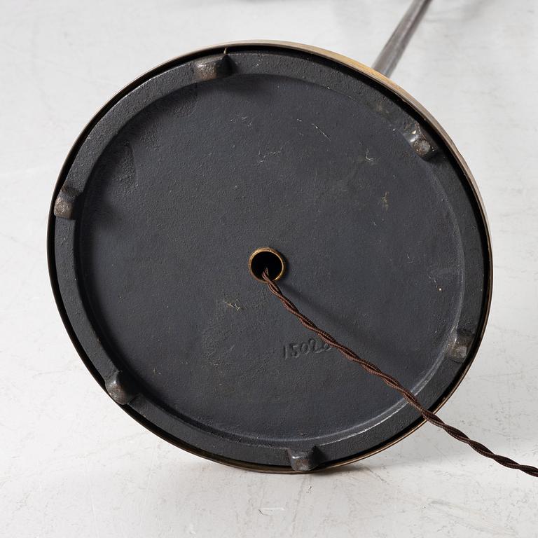 Harald Notini, a floor lamp model "15352", Arvid Böhlmarks Lampfabrik, Stockholm, 1940s.