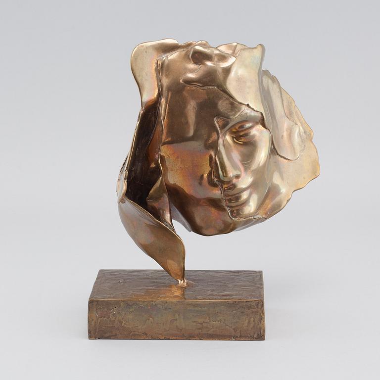 JENS FLEMING SÖRENSEN, sculpture, bronze, signed, numbered 3/8 and dated -77.