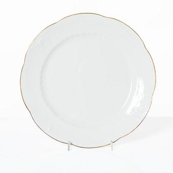 Alf Wallander, a 69 pieces dinner service, porcelain, "Fjäril", Rörstrand, early 20th century.