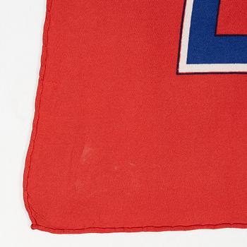 Hermès, scarves, 2 st, "Ex Libris".