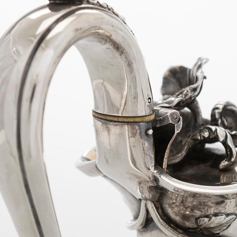 Charles Reily & George Storer, kannu, sterlinghopea, Lontoo 1839.