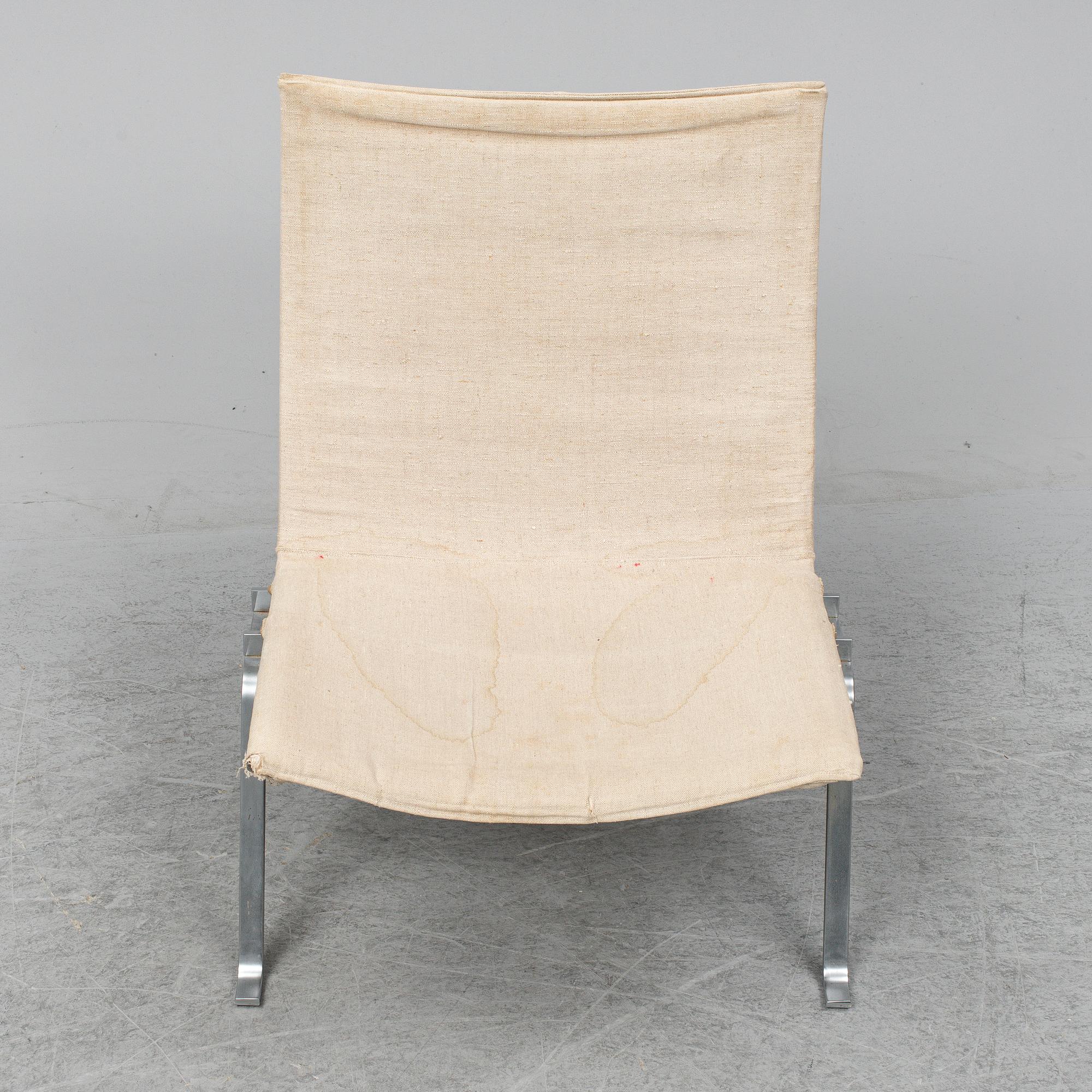 POUL KJAERHOLM, "PK 22, chair, Fritz Hansen 1982.