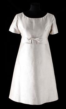 NORDISKA KOMPANIET, dräkt bestående av klänning och jacka, 1960-tal.