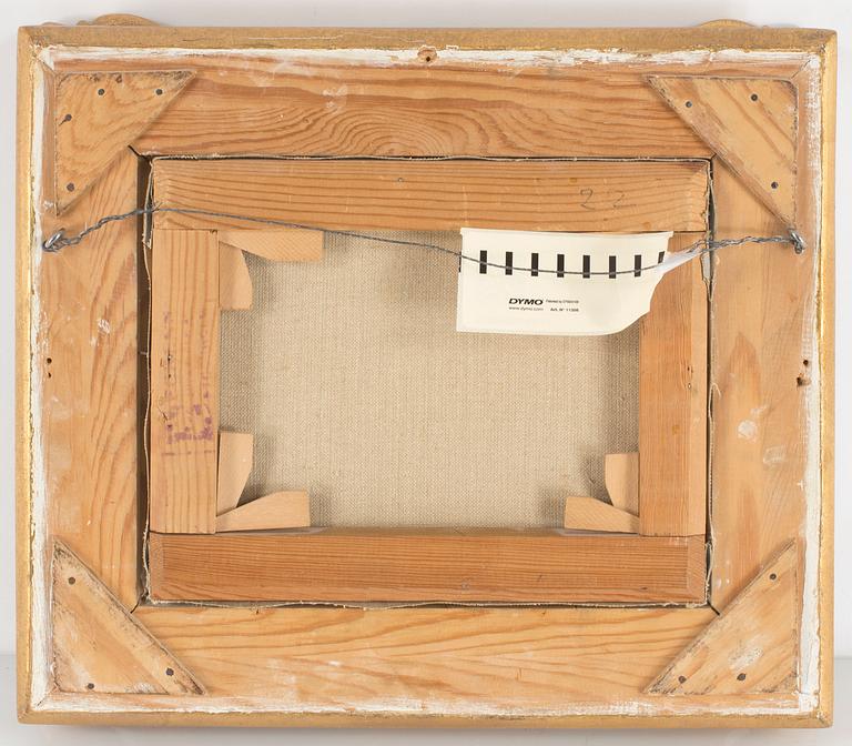 OKÄND KONSTNÄR, olja på duk, ett par, signerade Forti, 1900-talets början.