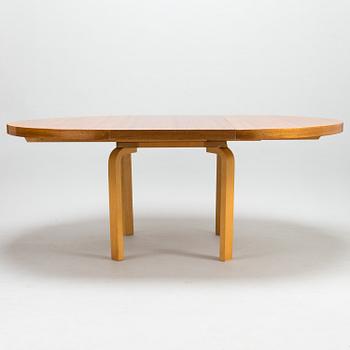 ALVAR AALTO, A 1950s dinner table, O.Y. Huonekalu- ja Rakennustyötehdas A.B., Finland.