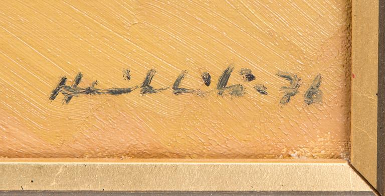 ERKKI HEIKKILÄ, oil on canvas, signed and dated -76.