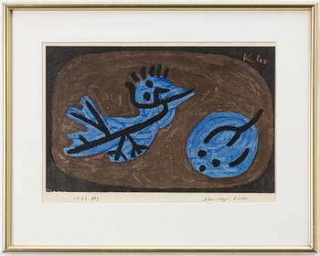 Paul Klee, after, 'Blauer-Vogel-Kürbis'.