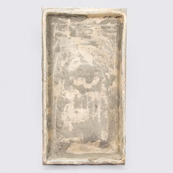 Reliefi / koriste-elementti kakluuniin Wilhelm Andstén, Helsinki, 1800-luvun loppu.