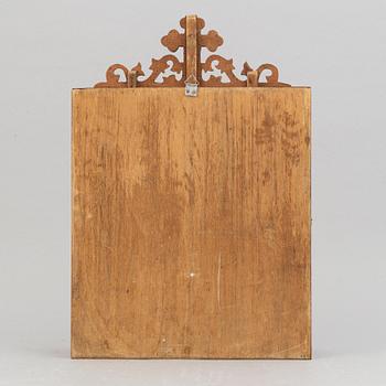 A Russian early 20th century icon, with silver oklad, Moscow 1908-1926.