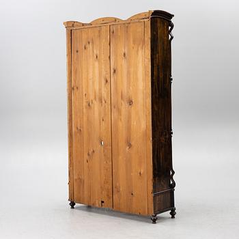 A book cabinet, around 1900.