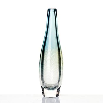 Sven Palmqvist, fyra delar, glas, Kraka, Orrefors 1940-50-tal, nr 34, 170, 359 samt en osignerad.