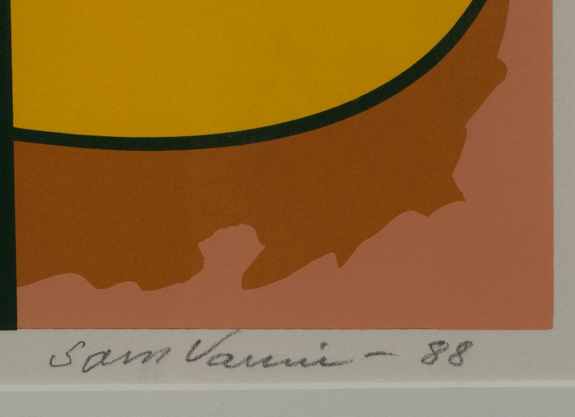 SAM VANNI, serigrafi, T.P. sign. och dat. -88.