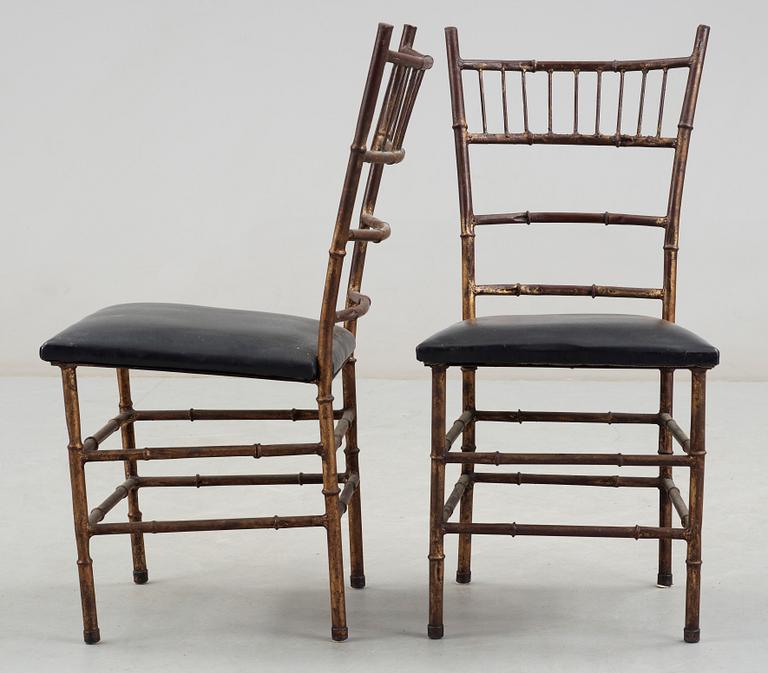 STOLAR, 6 st, kolonialstil, omkring 1900.