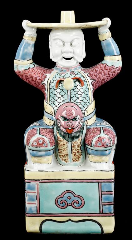 FIGURIN, porslin, Kina, 1900-tal.
