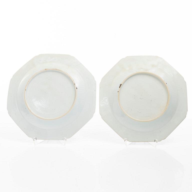 Porcelain, 9 decares, China, 18th-19th century.