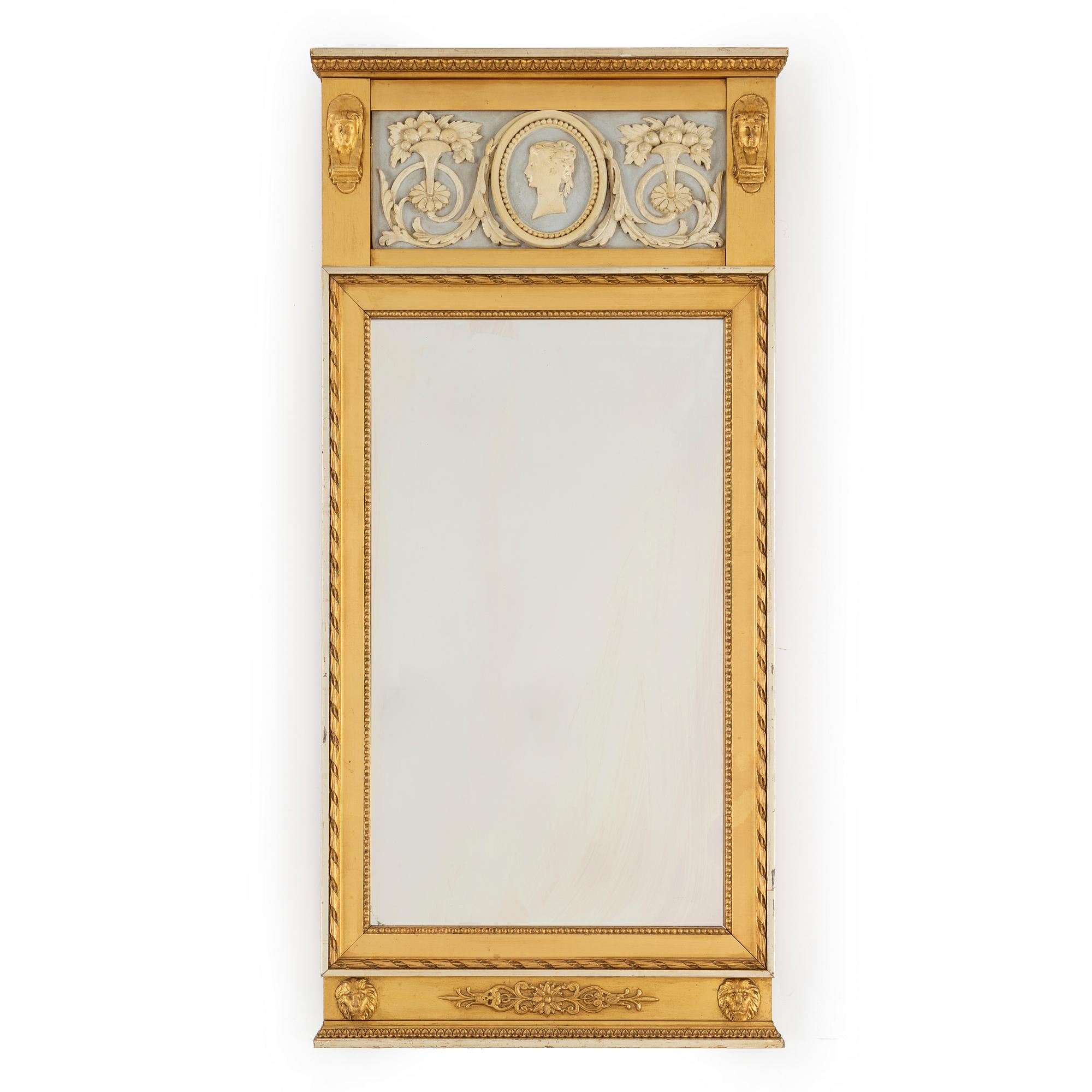 An early 19th Century mirror.