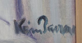 KARIN PARROW, olja på duk, signerad.