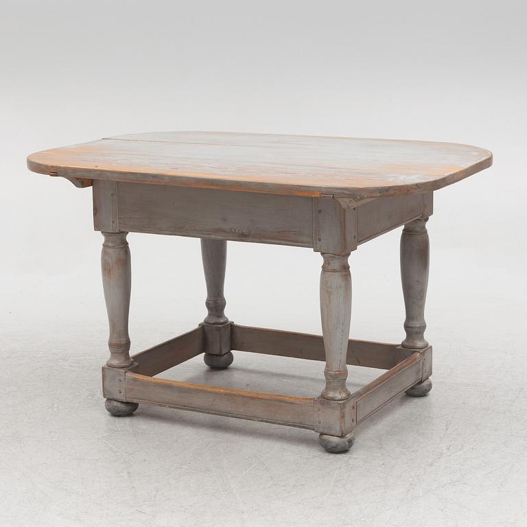 A Baroque table, Sweden, first half of the 17th century.