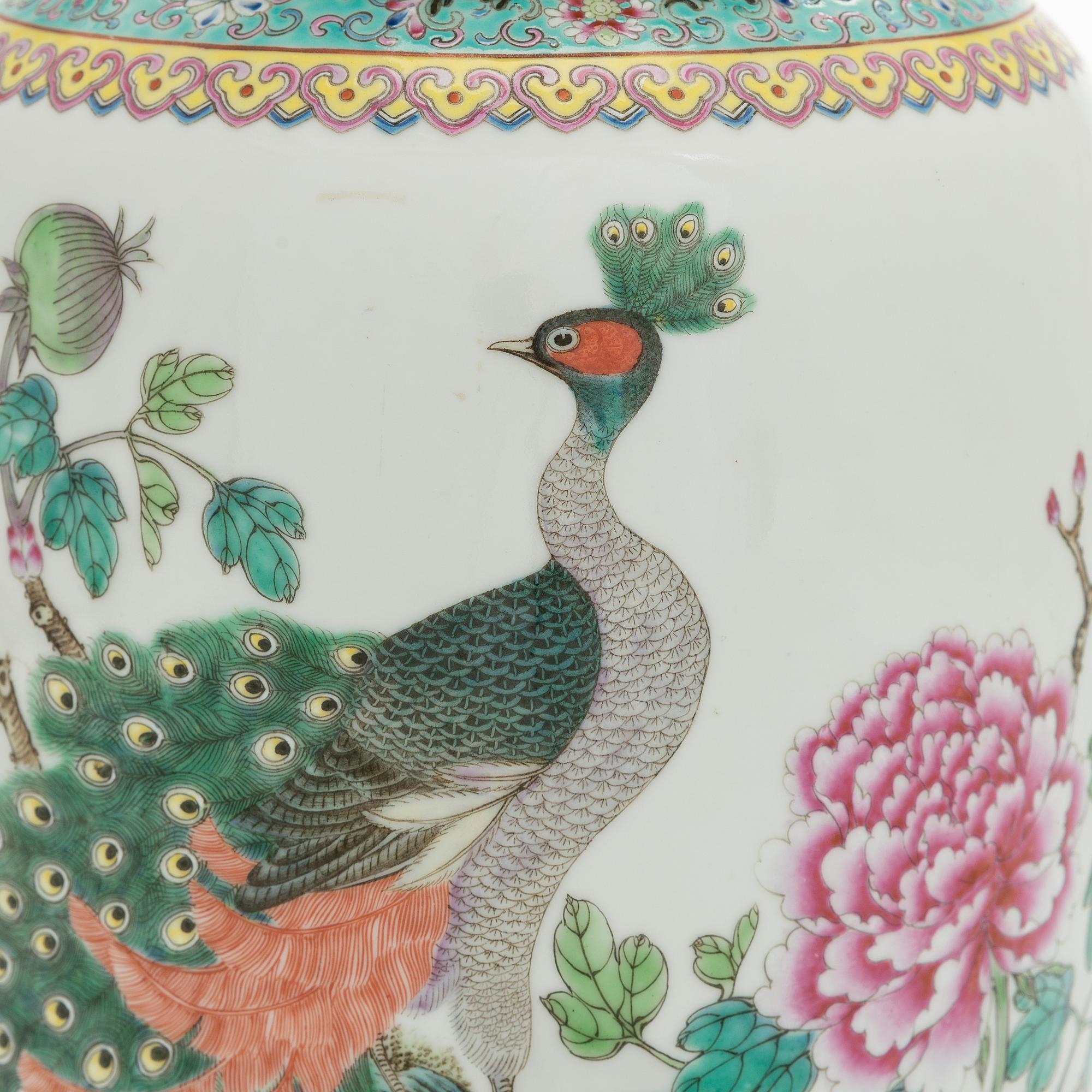 Vase and bowls 2 pcs, China.