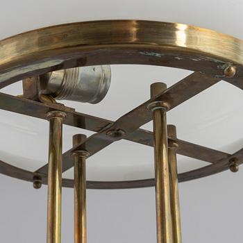 An art noveau table lamp, early 20th century.