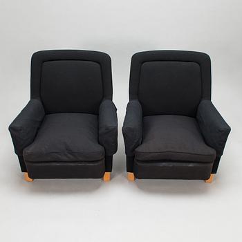 Hellevi Ojanen, Fåtöljer, ett par, modell A508, Artek 1900-talets slut.