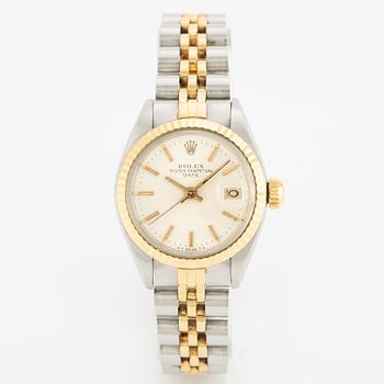 Rolex, Oyster Perpetual, Date, wristwatch, 26 mm.
