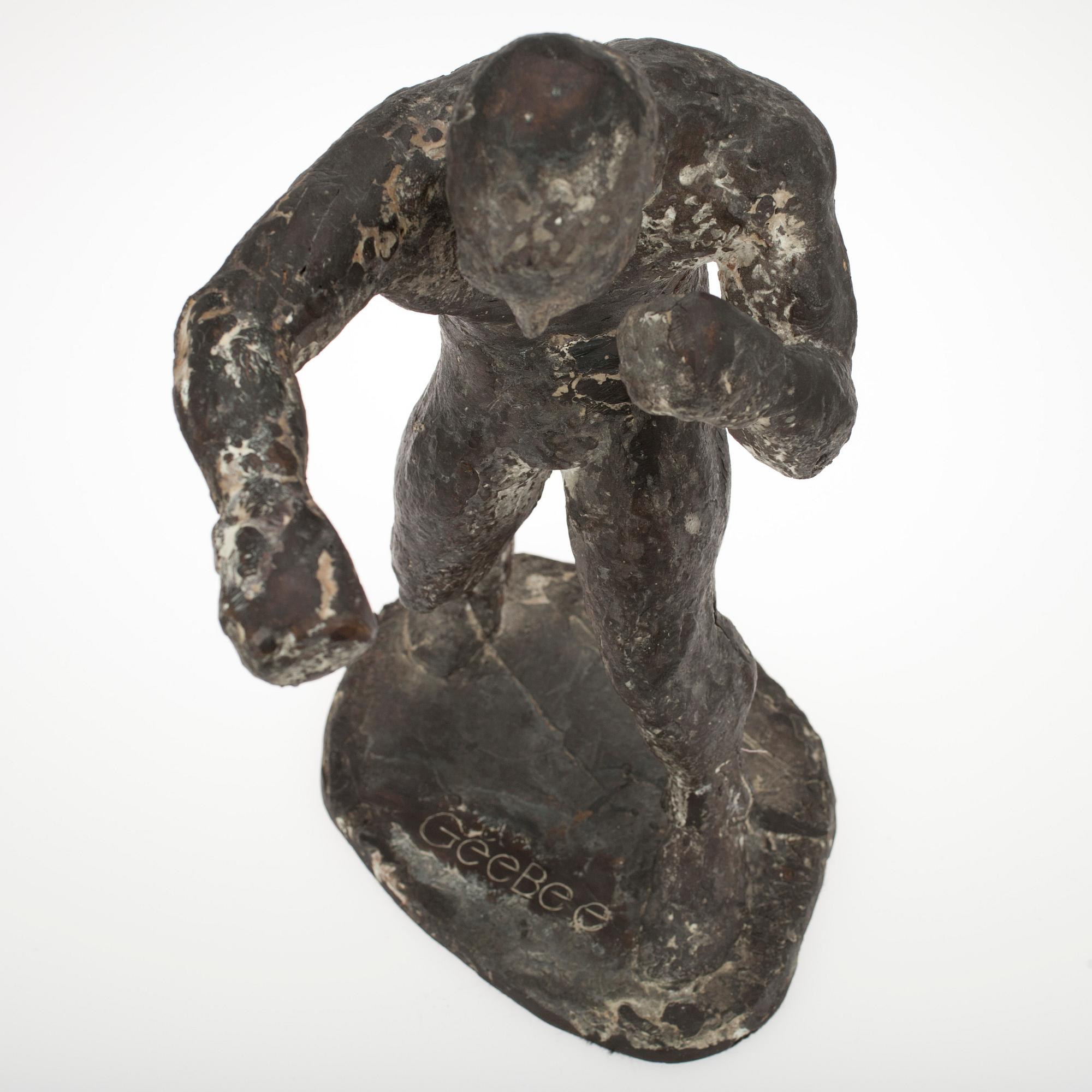 NIILO RIKULA, skulptur, brons, signerad och daterad 1990.