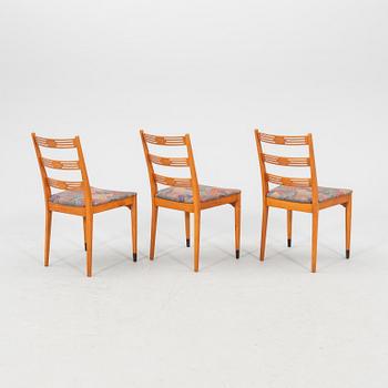 Chairs, 6 pieces, second half of the 20th century.