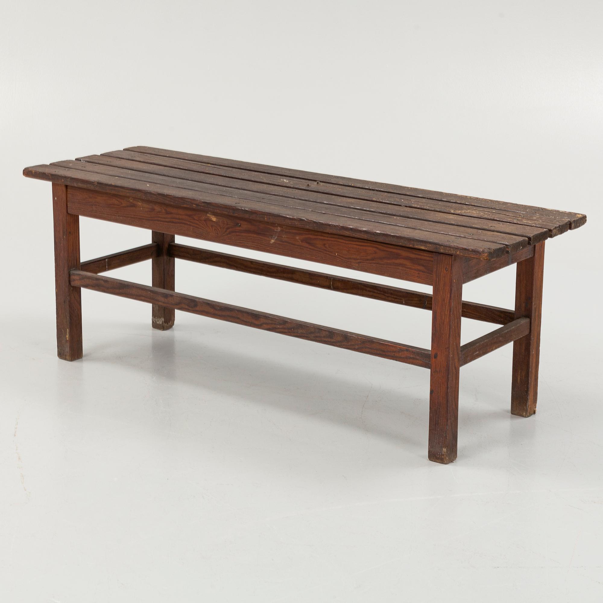 Carl Malmsten, trädgårdsmöbel, 5 delar, "Bergshamra", Igelstaverken.