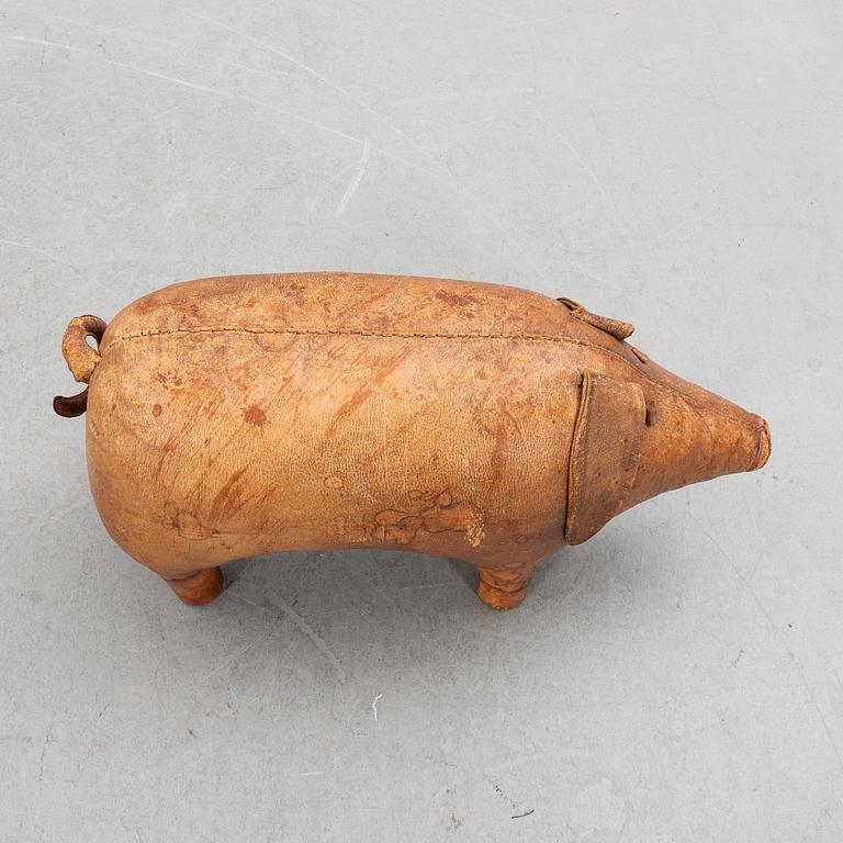 Dimitri Omersa & Co, footstool, second half of the 20th century. Offered by the firm Svenskt Tenn.