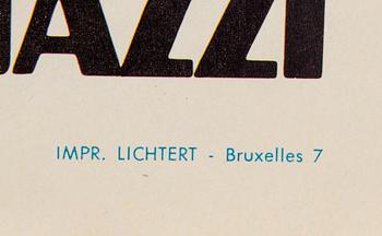 Film poster "Barbarella" 1968.