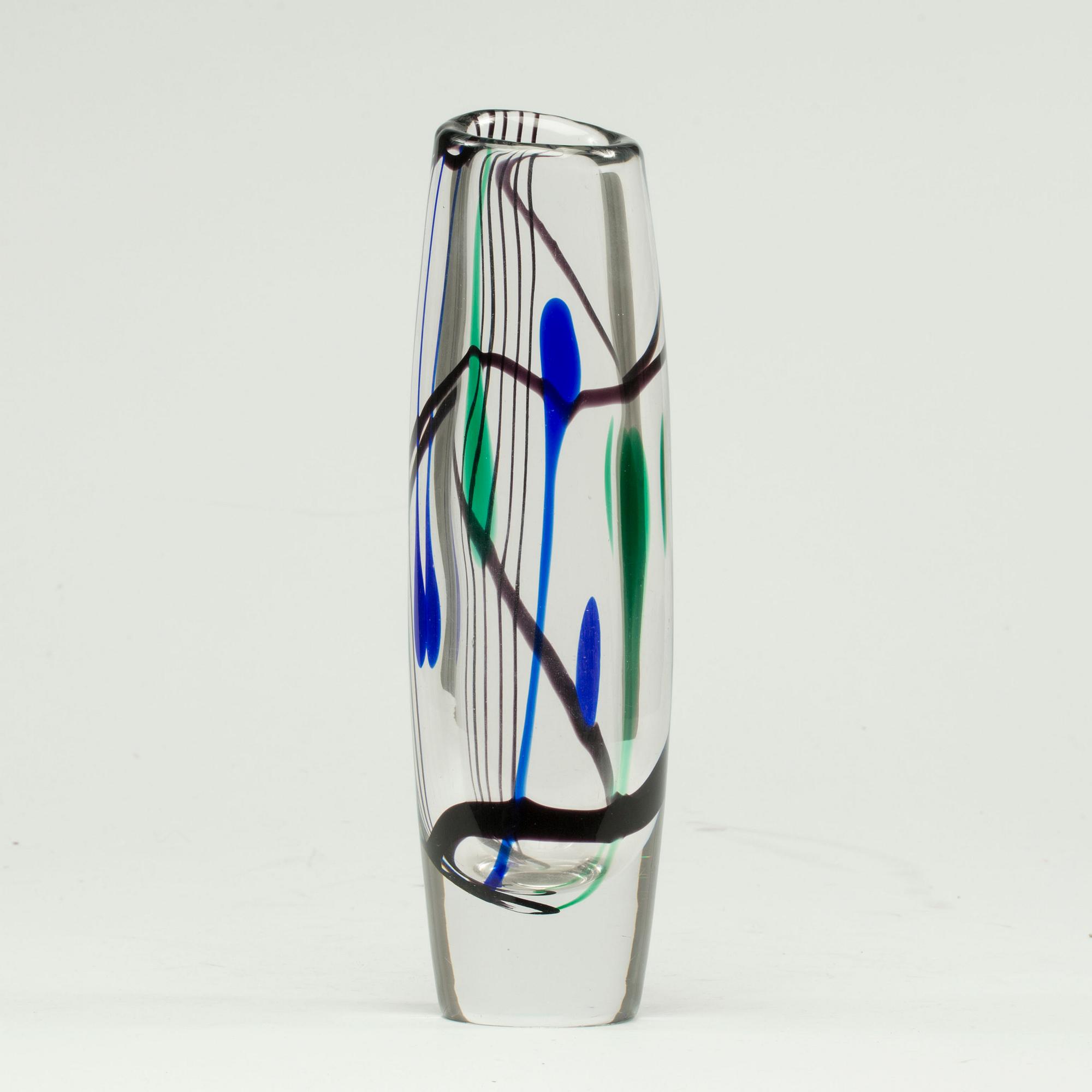 VAS, glas, Vicke Lindstrand, Kosta.