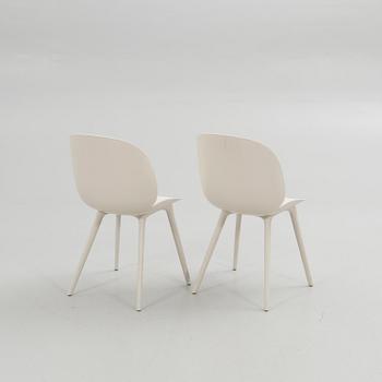 GamFratesi, chairs, 5 pcs, "Beetle", Gubi, Denmark.