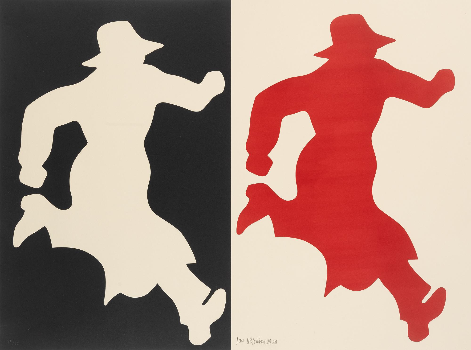 Jan Håfström, "Double Walker".