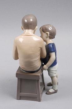 FIGURIN, porslin, Bing & Gröndahl, Danmark.