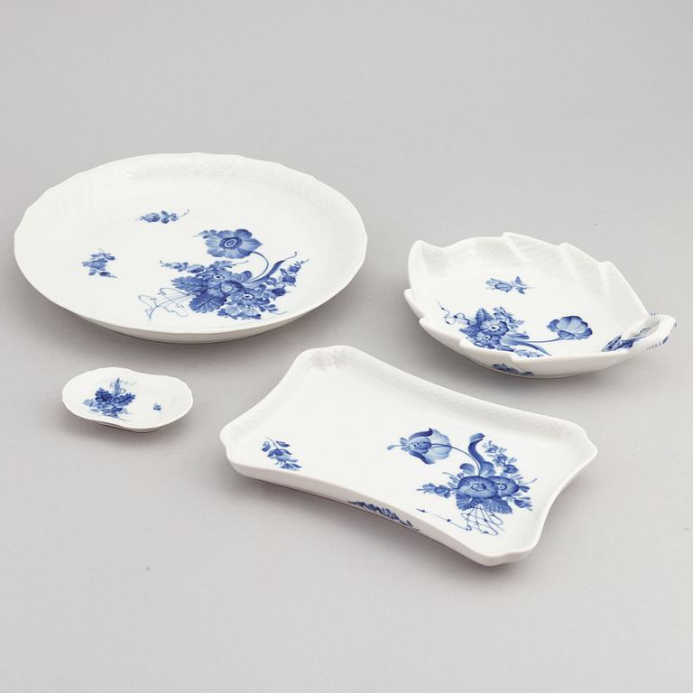 An 33 piece porcelain 'Blå Blomst' coffee service from Royal Copenhagen.