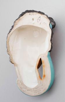 VÄGGRELIEF, keramik, Goldscheider, Österrike, 1950-tal.