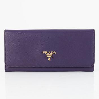Prada, a wallet.